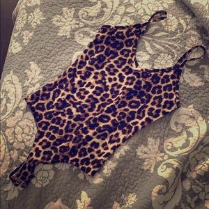 Leopard bodysuit